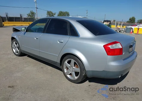 2003 Audi A4 3.0 из США, поврежденный, VIN WAULT68E83A348275